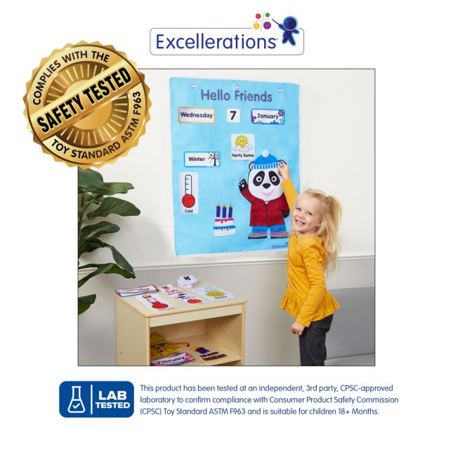 Excellerations® Hello Friends Toddler Daily Center 106 Pieces