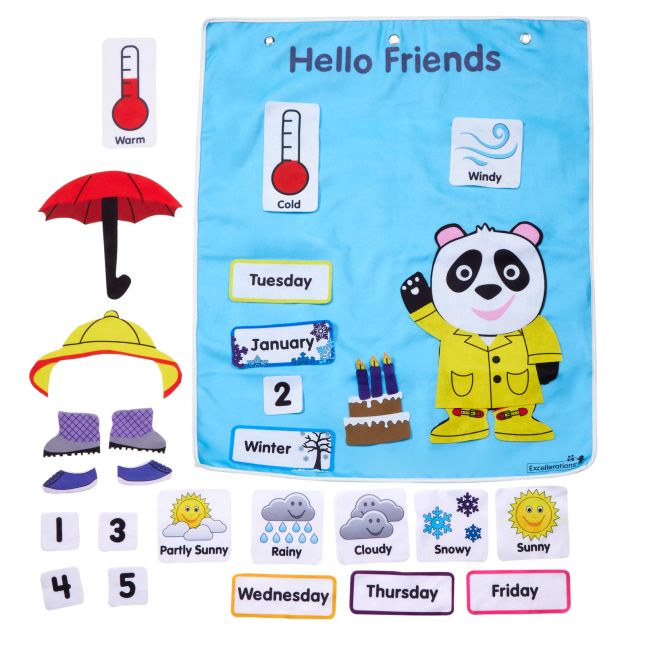 Excellerations® Hello Friends Toddler Daily Center 106 Pieces_2