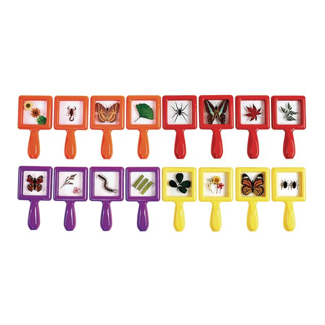 Excellerations® earlySTEM™ Toddler Specimen Viewers - Set of 4, 16 pieces