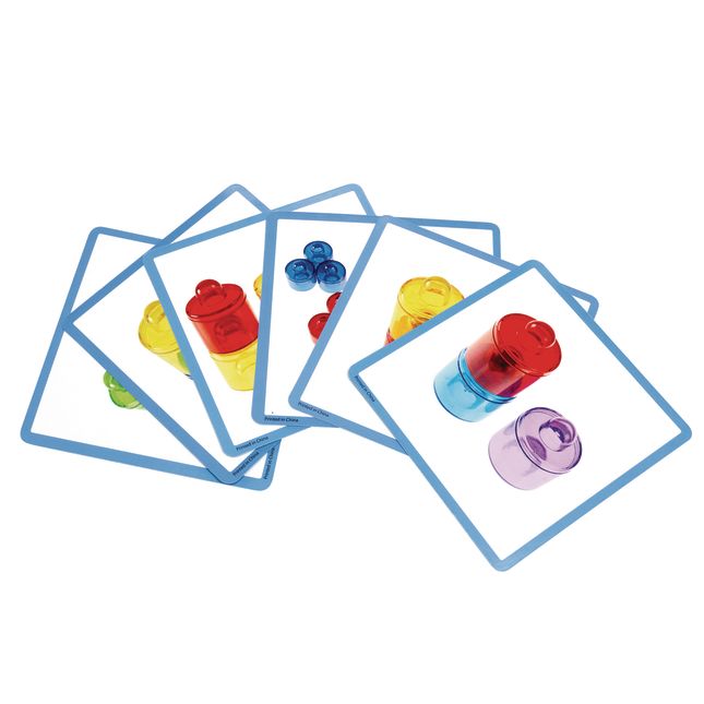 Excellerations® earlySTEM™ Translucent Stacking Pegs