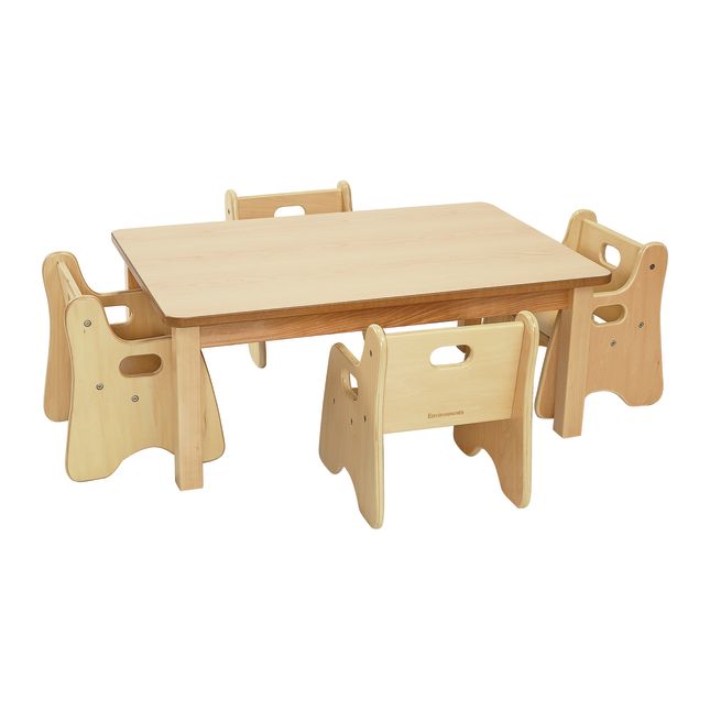 Environments® Rectangle Table and Chairs 24" x 36"