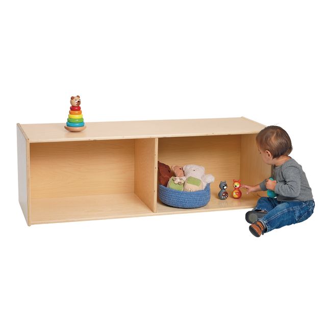 Environments® Single Side Divided Storage - Assembled