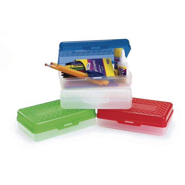 Plastic School Box - 1 Box