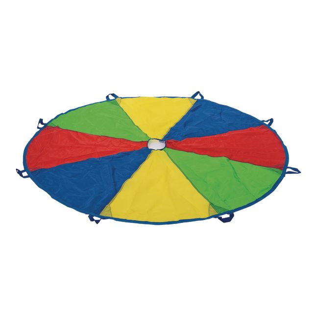 Excellerations® Brawny Tough Rainbow Parachute - 6'Dia.