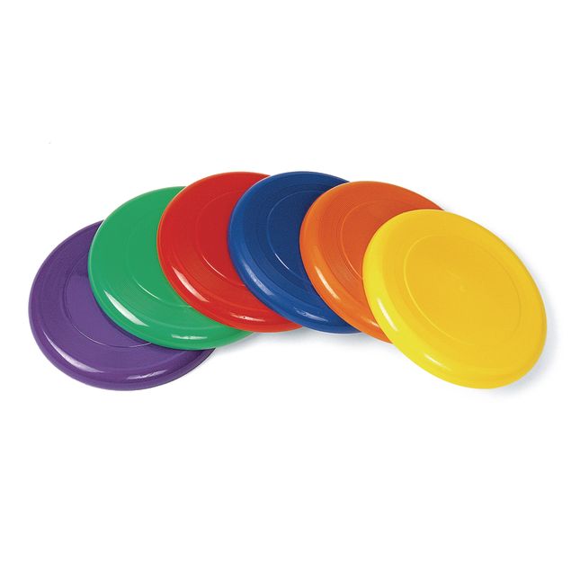 Flying Discs, 9" - Set of 6