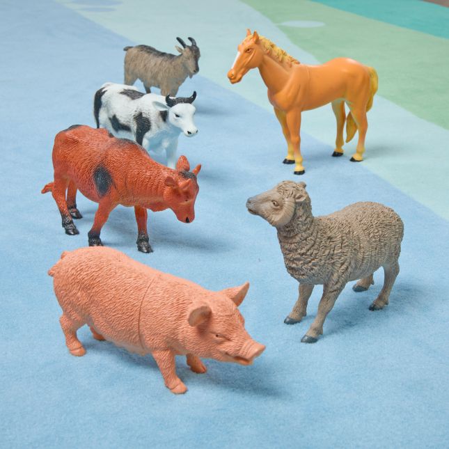 Excellerations® Large Farm Animals - Set of 6