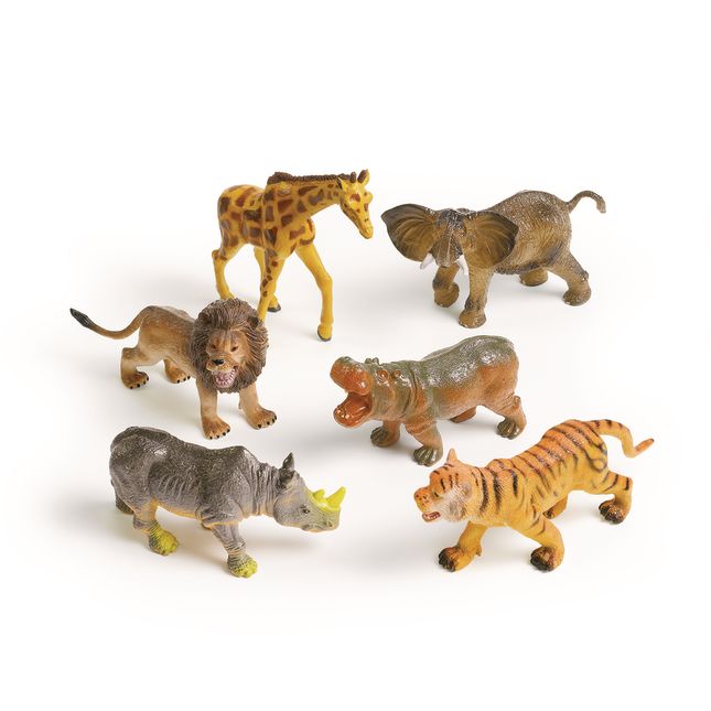 Excellerations® Medium Jungle Animals - Set of 6