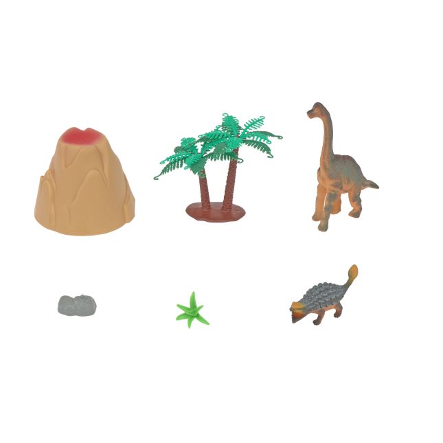Excellerations® Dinosaur Bucket - Set of 31 Pieces