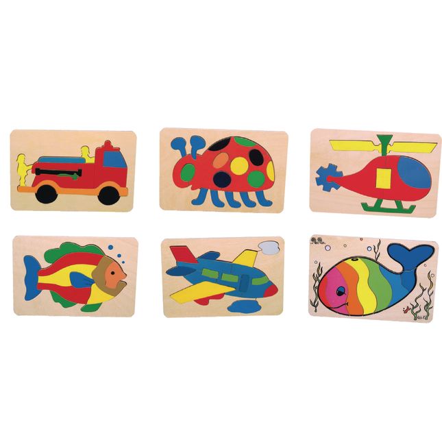 Excellerations® Preschool Puzzles - Set of 6