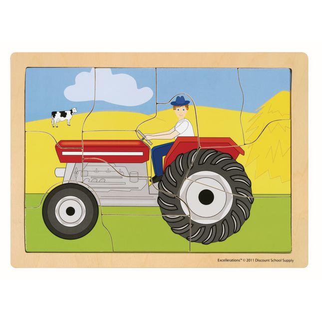 Excellerations® Transportation Puzzles – Set of 8