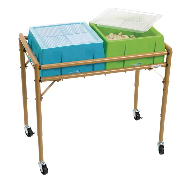 Excellerations® 2-Station Sensory Sand Table with Lids