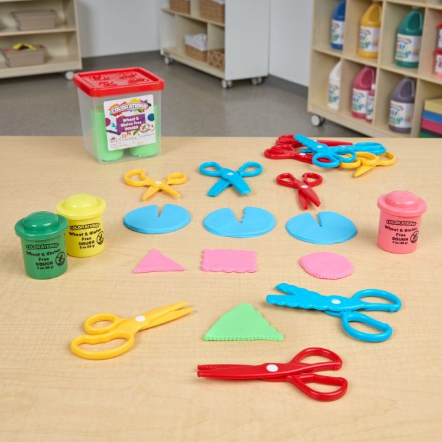 Colorations® Fun Dough Scissors - Set of 12