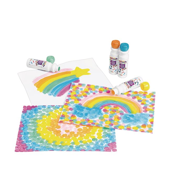 Colorations® Washable Shiny Dabber Dot Markers, Set of 6_6