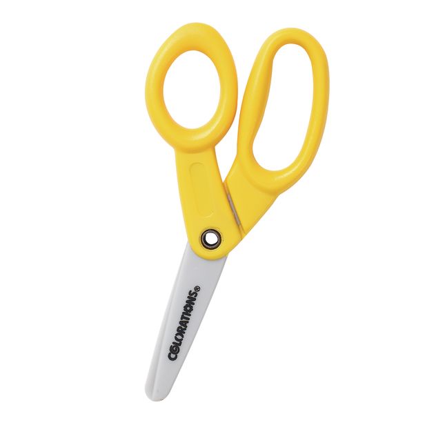 Colorations® 5" Plastic Scissors – Set of 12