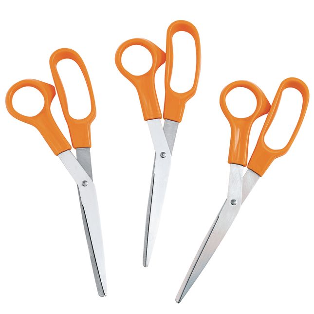 Colorations® Teacher's Bent Trimmer Scissors - Set of 3