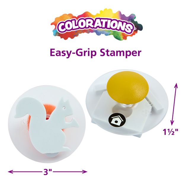 Colorations® Easy-Grip Stampers, Seasonal - Set of 14