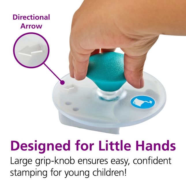 Colorations® Easy-Grip Stampers, Sea Life - Set of 14