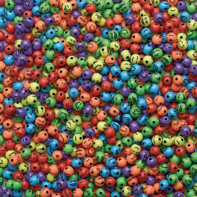 Colorations® Colorful Emotion Beads 1/2 Lb.