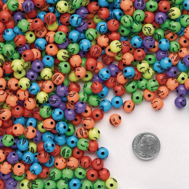 Colorations® Colorful Emotion Beads 1/2 Lb.