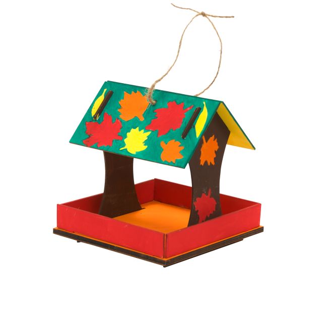 Colorations® Easy-Build Bird Feeder Set of 6