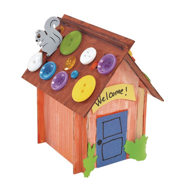 Colorations® Easy Build House - Set of 6