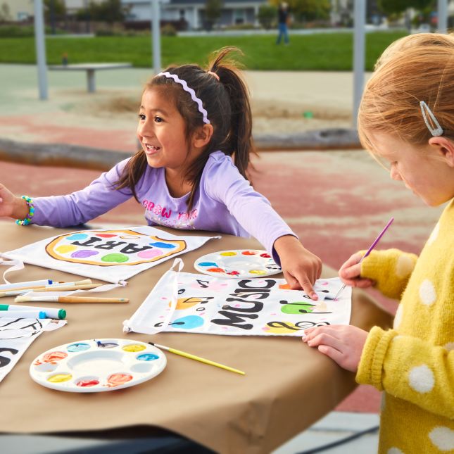 Colorations® Hanging Canvas Banners - Set of 12