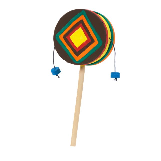 Colorations® Decorate Your Own Spin Drum Set of 12