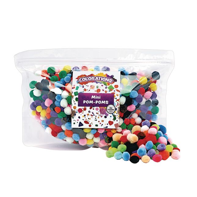 Colorations® Mini Pom-Poms - 450 Pieces