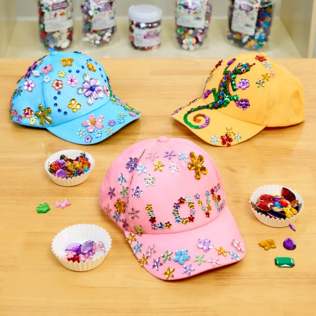Colorations® Glittering Rhinestones Craft Jar