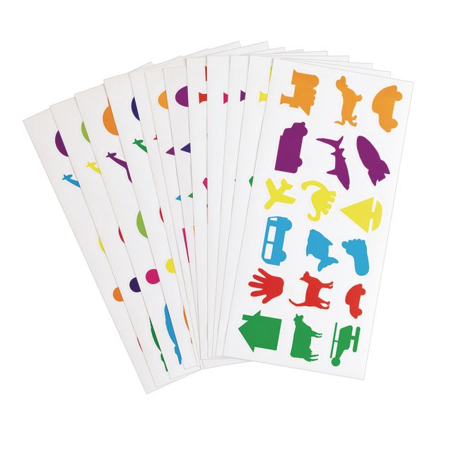 Colorations® Fun Stickers - 12 Sheets, 201 Total Stickers