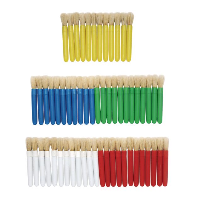 Colorations® Mini-Brush Classroom Value Pack - Set of 60