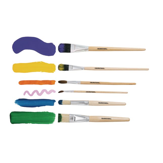 Colorations® Natural Brush Classroom Value Pack