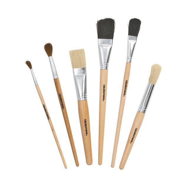 Colorations® Natural Brush Classroom Value Pack