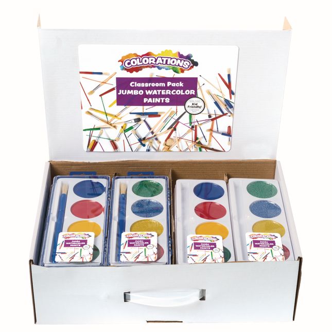 Colorations® Jumbo Washable Watercolor Classroom Value Pack