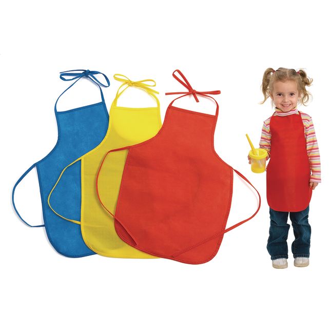 Colorations[r] Lightweight Paint Aprons Set of 12