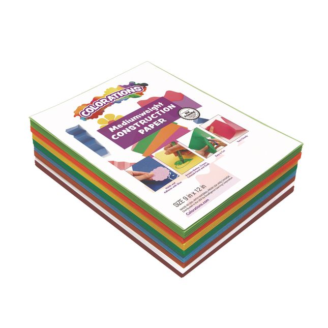 Colorations® Colors of Nature Construction Paper Pack -