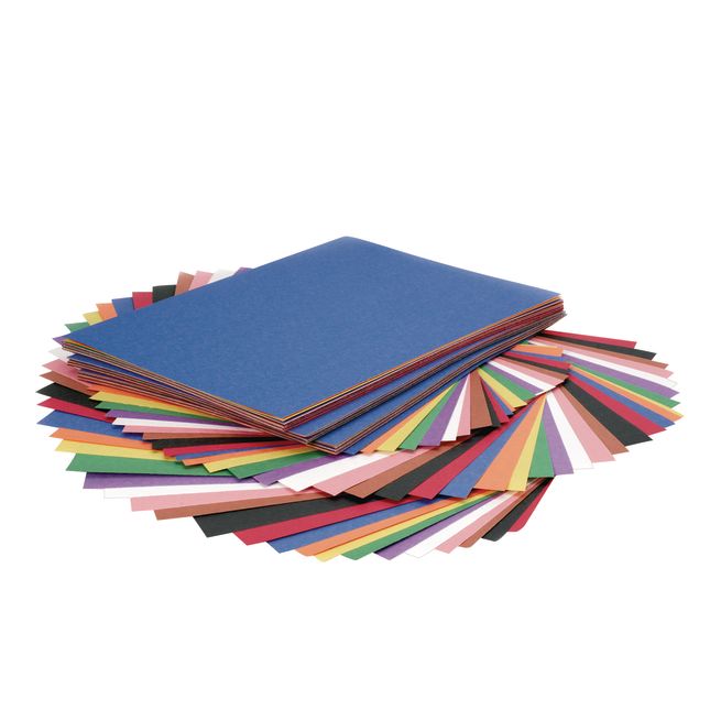 Colorations Assorted Colors of Construction Paper, 9 x 12 - 500 Sheets