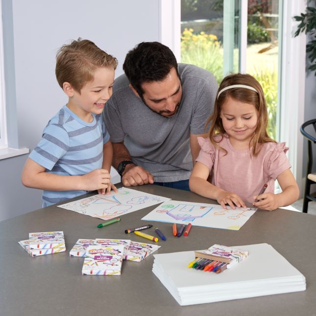 Colorations® Large Crayons - 8 Colors, 24 Sets, 192 Total Crayons