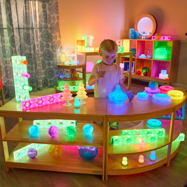 Light Up Construction Bricks - Set of 12_6