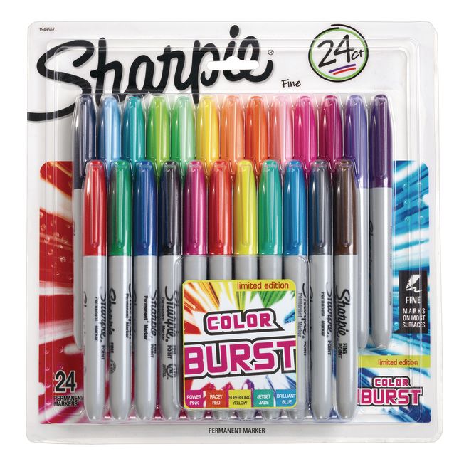Sharpie® Fine Color Burst Set of 24