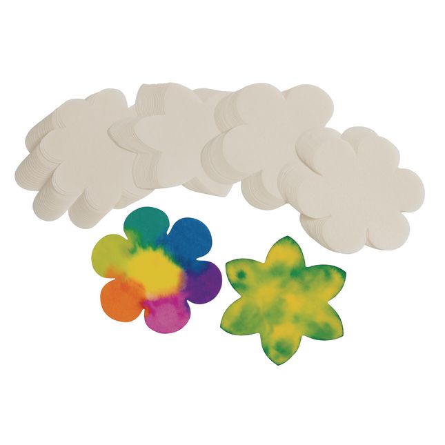 Liquid Watercolor™ Diffusing Paper Flower Shapes