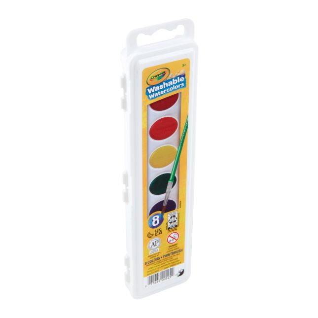 Crayola® 8 Washable Watercolor Paints