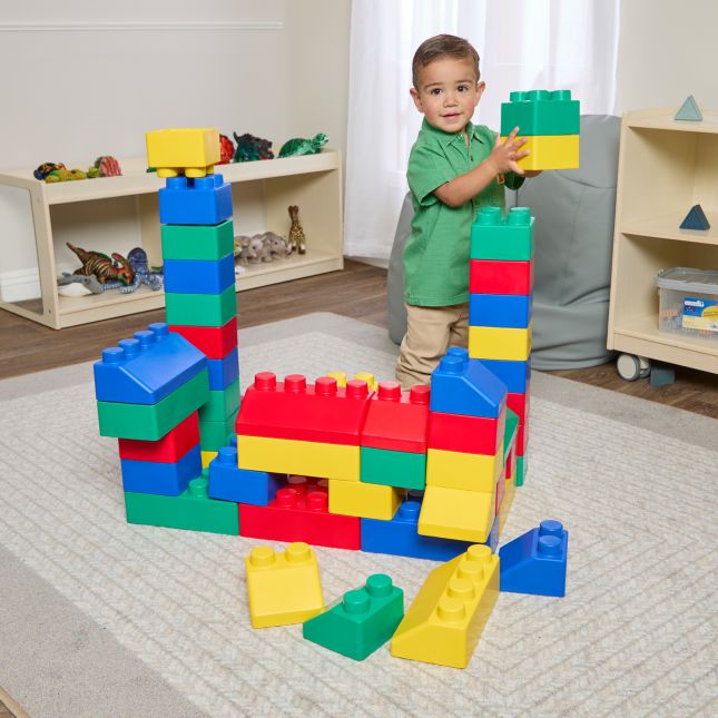 Super Soft Edublocks - 50 Pieces