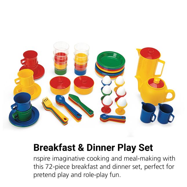 Breakfast and Dinner Set - 72 Pieces