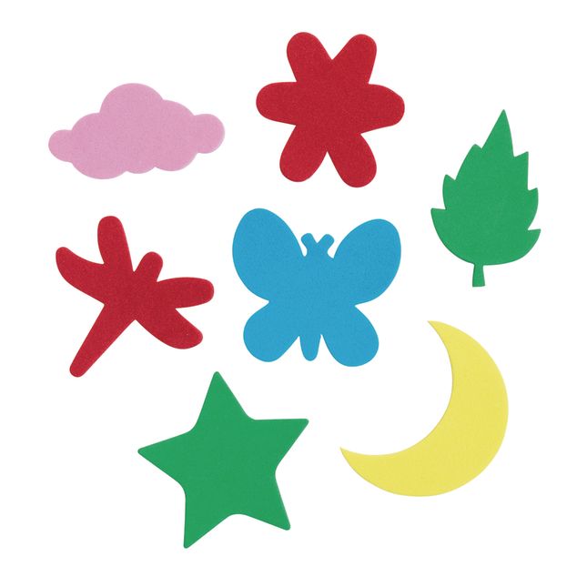 Colorations® Self-Adhesive Foam Shapes - 54 Pieces