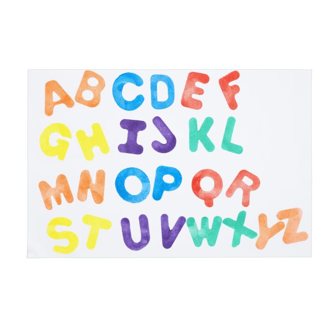Colorations® Uppercase Alphabet Stampers - Set of 26