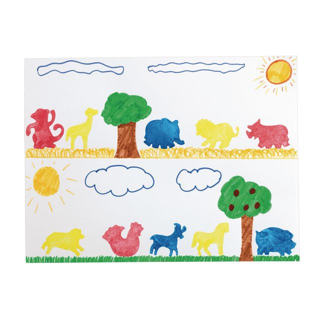 Colorations® Stamp Pads, 3.5in sq. - 3 Colors