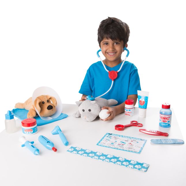 Exam and Treat Pet Vet Play Set 24 Pcs.