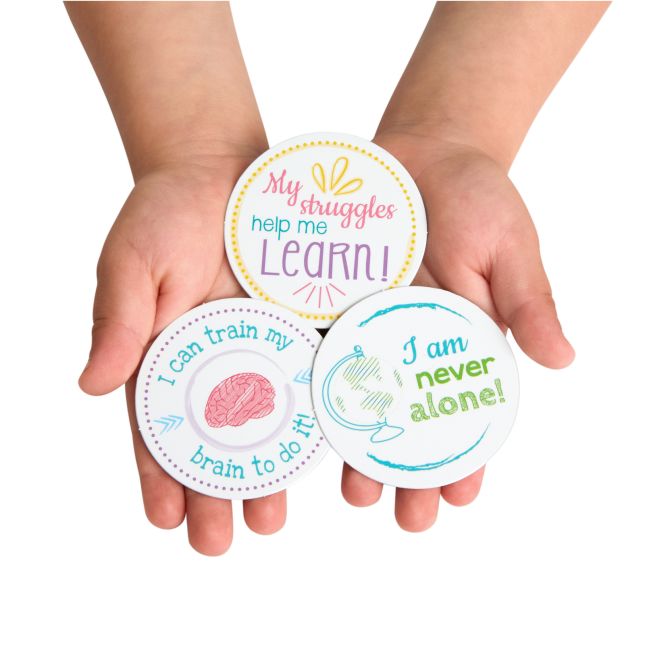 Really Good Stuff® Confidence Chips – 100 Empowering, Motivational, Positive Affirmations – Encourage Positive Feelings– Social-Emotional Learning – SEL for The Home and Classroom_2