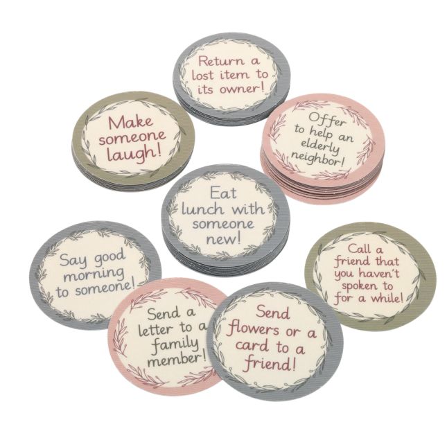 Really Good Stuff® Random Acts of Kindness Chips – Set of 40